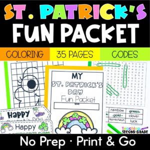 St. Patrick's Day Busy Fun Packet