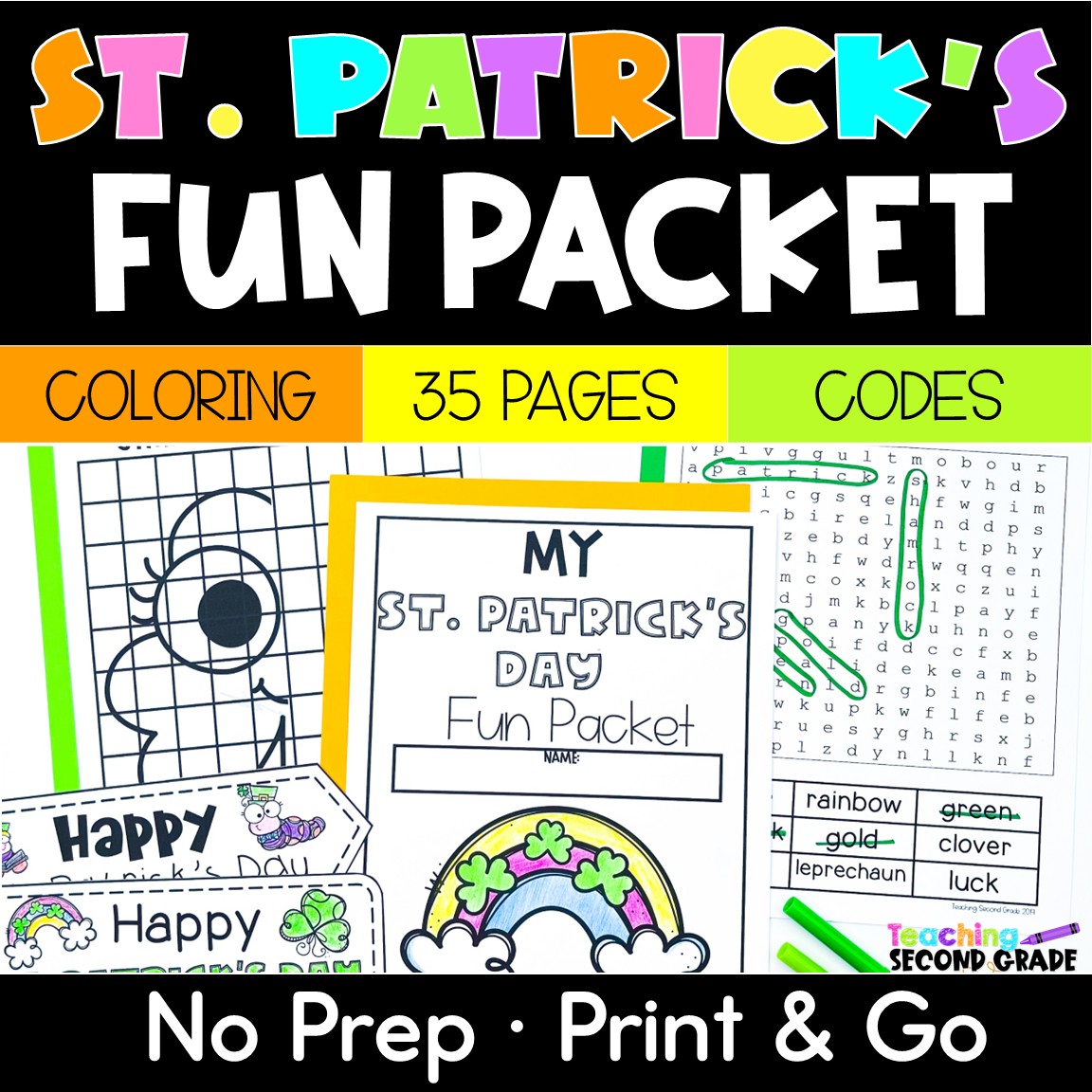 St. Patrick's Day Busy Fun Packet