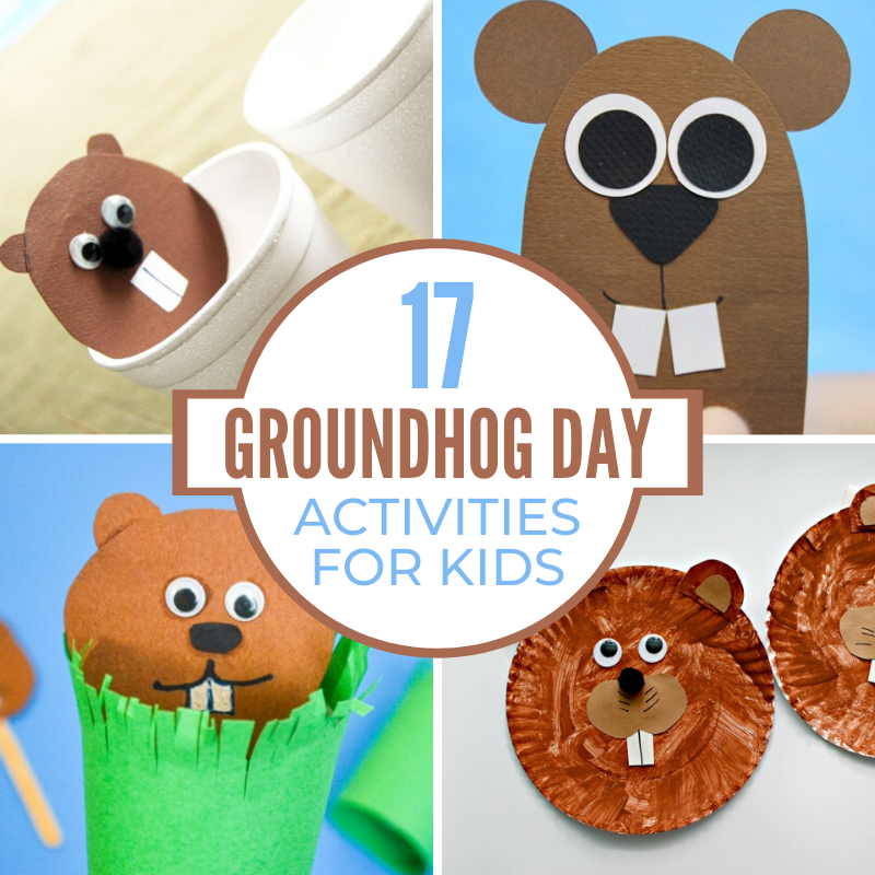 Will the groundhog see his shadow? I don't know, but I CAN tell you that these groundhog day crafts and activities are a fun way to beat the winter blues. #teachingsecondgrade #groundhogday #easykidscrafts #kidssnacks #kidsactivities | Groundhog Day | Easy Crafts for Kids | Groundhog Day Crafts for Kids | Kids Snacks | Easy Kids Activities