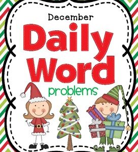 Christmas Free | December Daily Math