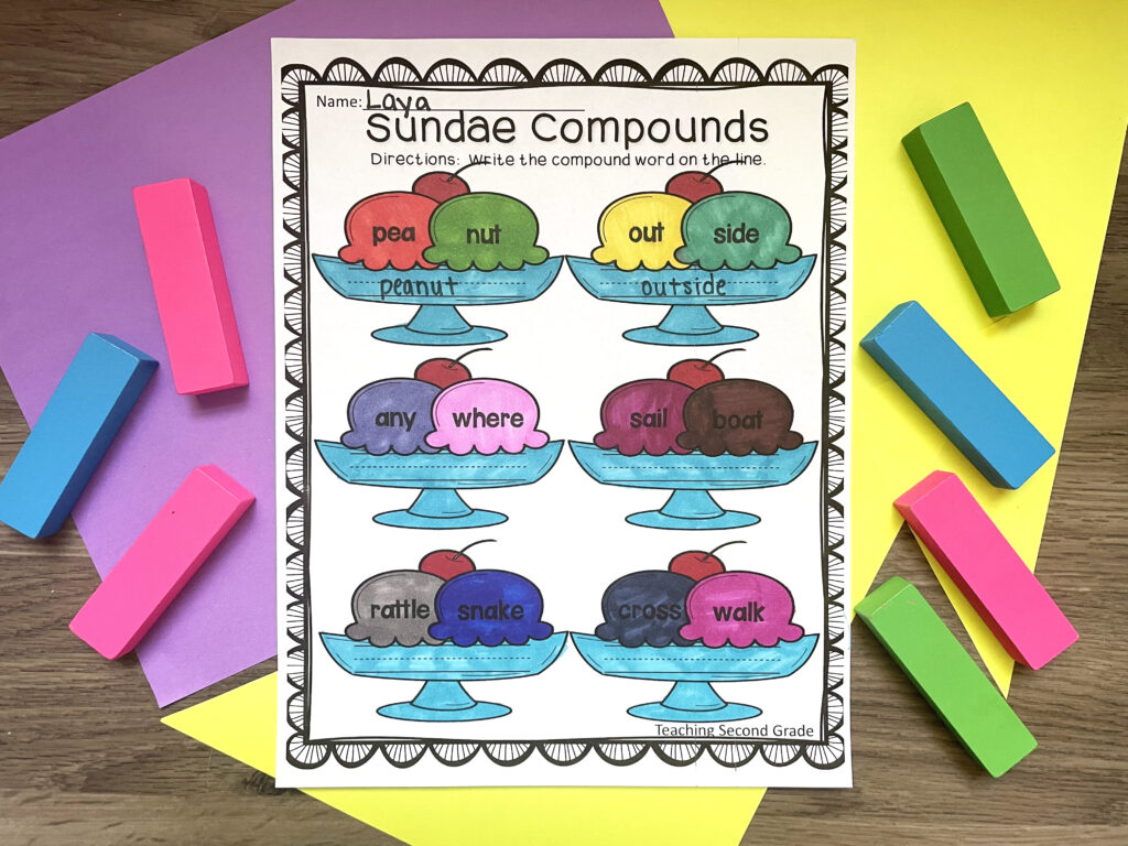 compound_words_worksheets_elementary