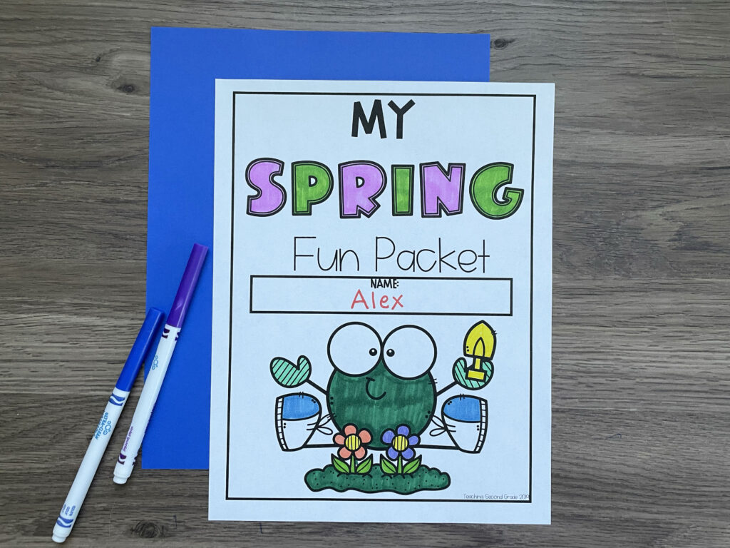 spring fun packet