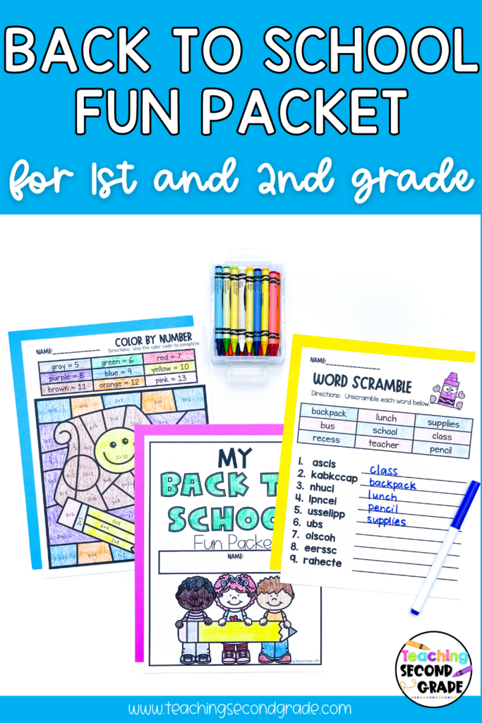 worksheets for 2nd graders