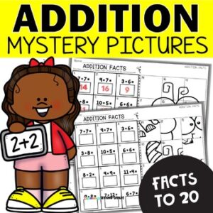 Addition Facts Mystery Pictures