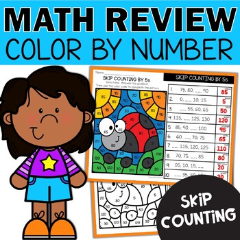 Skip Counting by 2, 5, and 10 Color by Code