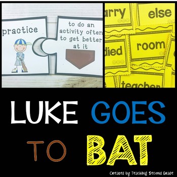Luke Goes to Bat Activities