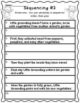 How Groundhog's Garden Grew Activities - Image 3