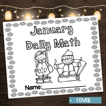 January Math Morning Work for 2nd Grade - Image 2