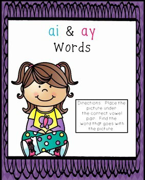 AI and AY Vowel Digraphs ELA Center - Teaching Ideas Made Easy