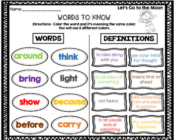 Vocabulary Words Practice Unit 4 - Image 3