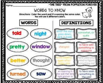 Vocabulary Words Practice Unit 5 - Image 3