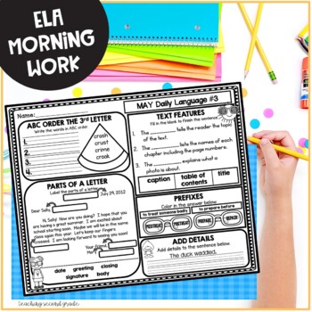 May ELA Morning Work for 2nd Grade - Image 3