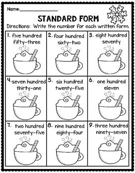 2nd Grade January Math Worksheets — Winter Math Review & Practice Pages - Image 3