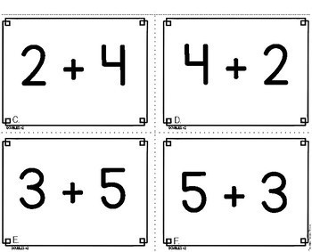 Doubles Plus 2 Math Game - Image 3