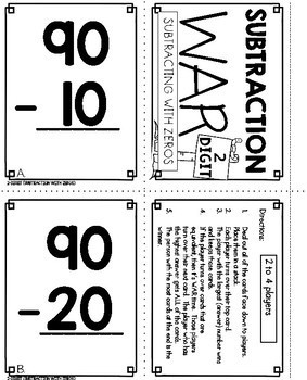 2 Digit Subtraction Without Regrouping Math Game - Image 2