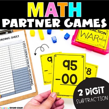 2 Digit Subtraction Without Regrouping Math Game