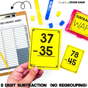 2 Digit Subtraction Without Regrouping Math Game - Image 2