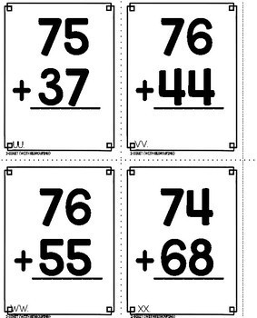 2 Digit Addition with Regrouping Math Game - Image 3