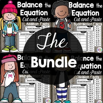 Balanced Equations Bundle - Teaching Ideas Made Easy