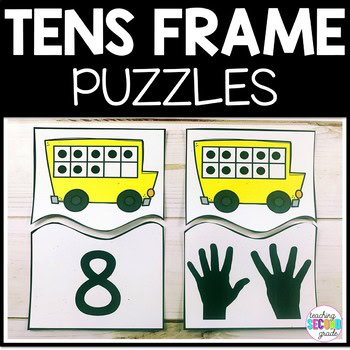 Tens Frames Math Puzzles