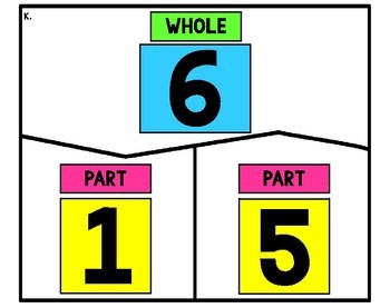 Part Part Whole Activities Set 1 Math Puzzles - Image 3