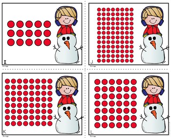 Winter Arrays and Repeated Addition Math Task Cards - Image 3