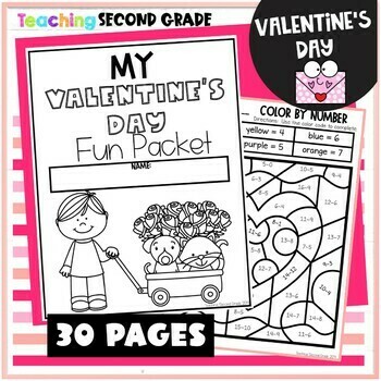 Valentines Day Busy Fun Packet - Image 2