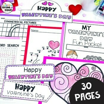 Valentines Day Busy Fun Packet - Image 3