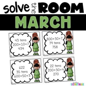 Ordering Numbers Math Task Cards