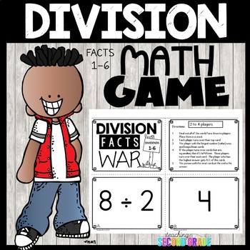 Division Facts Math Game