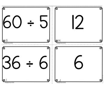 Division Facts Math Game - Image 3