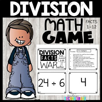 Division Facts Math Game