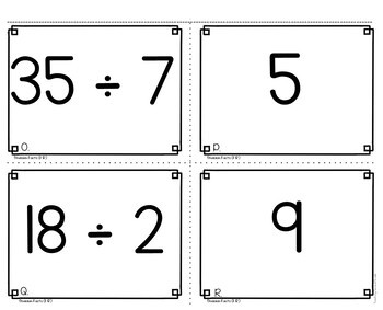 Division Facts Math Game - Image 2