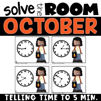 Telling Time Math Task Cards to the Nearest 5 Minutes - Teaching Ideas ...