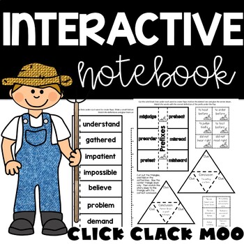 Click Clack Moo Cows That Type with Prefixes
