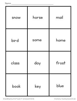 Groundhog Day Math and Literacy Mystery Pictures - Image 3