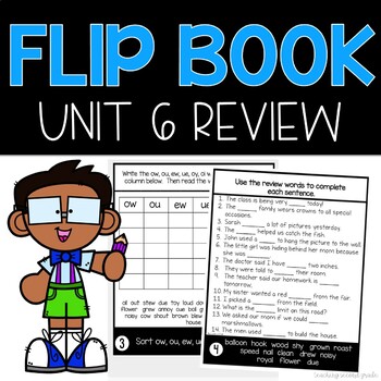 Flip Book with Vowel Pairs