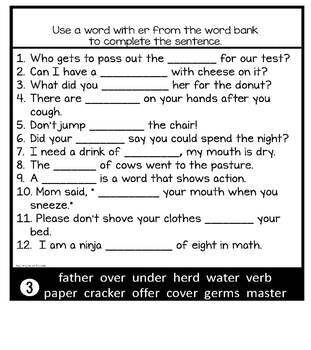Penguin Chick Story with R-Controlled Vowels (Bossy R) - Image 2