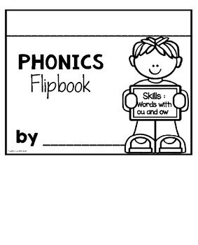Flip Book Ou and Ow Digraphs - Image 2