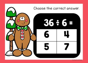 Christmas Division Google Slides™ Practice Set 2 - Image 2