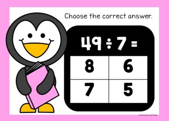 Division Digital Slides Winter Set 2: For Google Classroom™ - Image 2