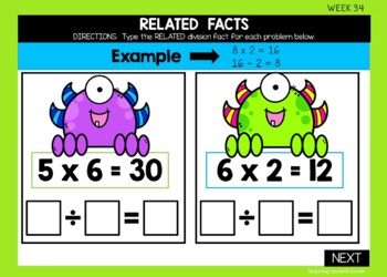 Google™ Classroom Daily Math Morning Work 2nd Grade Week 34 - Image 4