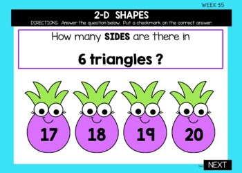 Google™ Classroom Daily Math Morning Work 2nd Grade Week 35 - Image 3