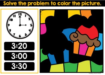 Telling Time to the Hour and Half Hour Google Slides Valentine's Day ...