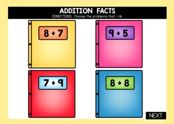 Addition Facts Google Slides - Image 3