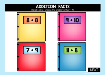 Addition Facts Google Slides - Image 4