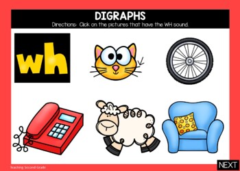 Consonant Digraphs Google Slides (sh, ch, wh, th) - Image 4