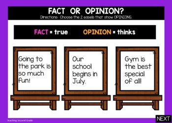 Fact and Opinion Google Slides - Image 4