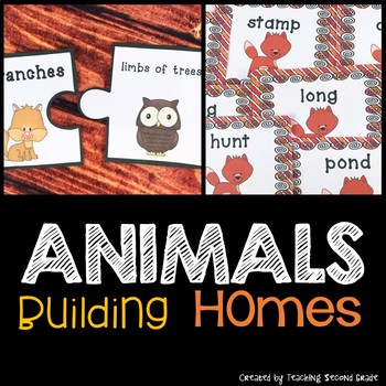 Animals Building Homes Activities