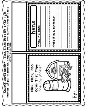 Click Clack Moo Cows That Type Story Activities - Image 3